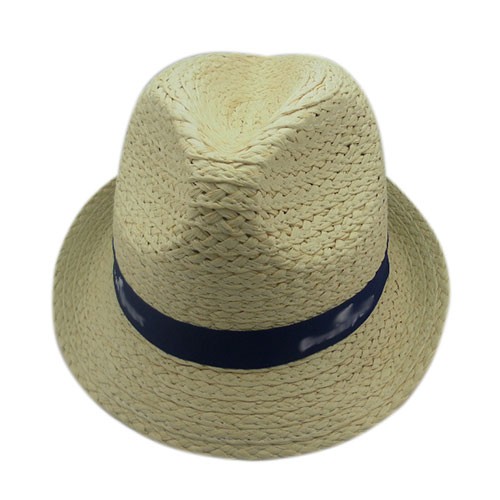 Factory Wholesale Fashion Fedora Straw Hat For Adults