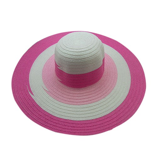 Zhejiang manufacture special discount wide brim paper braid straw hat