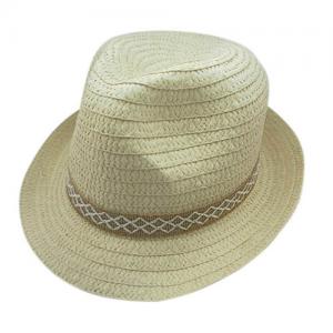 cheap promotional fashion new paper straw hat fedora