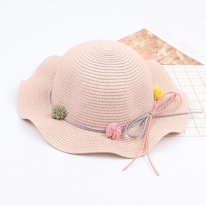 kids summer straw hats