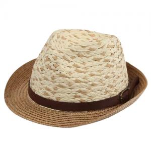 summer straw trilby hat summer straw trilby hat